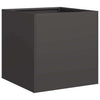 Fioriera Vidaxx 40x40x40 cm in acciaio laminato a freddo nero