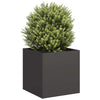 Fioriera Vidaxx 40x40x40 cm in acciaio laminato a freddo nero