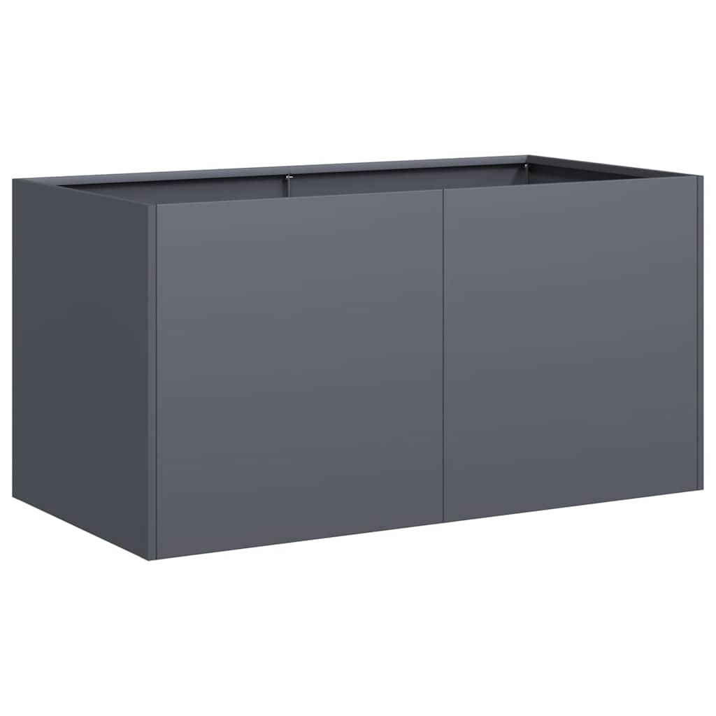 Jardinera Vidaxx 80x40x40 cm acero laminado en frío, antracita