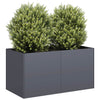 Jardinera Vidaxx 80x40x40 cm acero laminado en frío, antracita