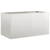 Jardinera vidaxx 80x40x40 cm acero inoxidable