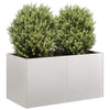 Jardinera vidaxx 80x40x40 cm acero inoxidable