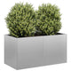 Vidaxl plantenbak 80x40x40 cm gegalvaniseerd staal
