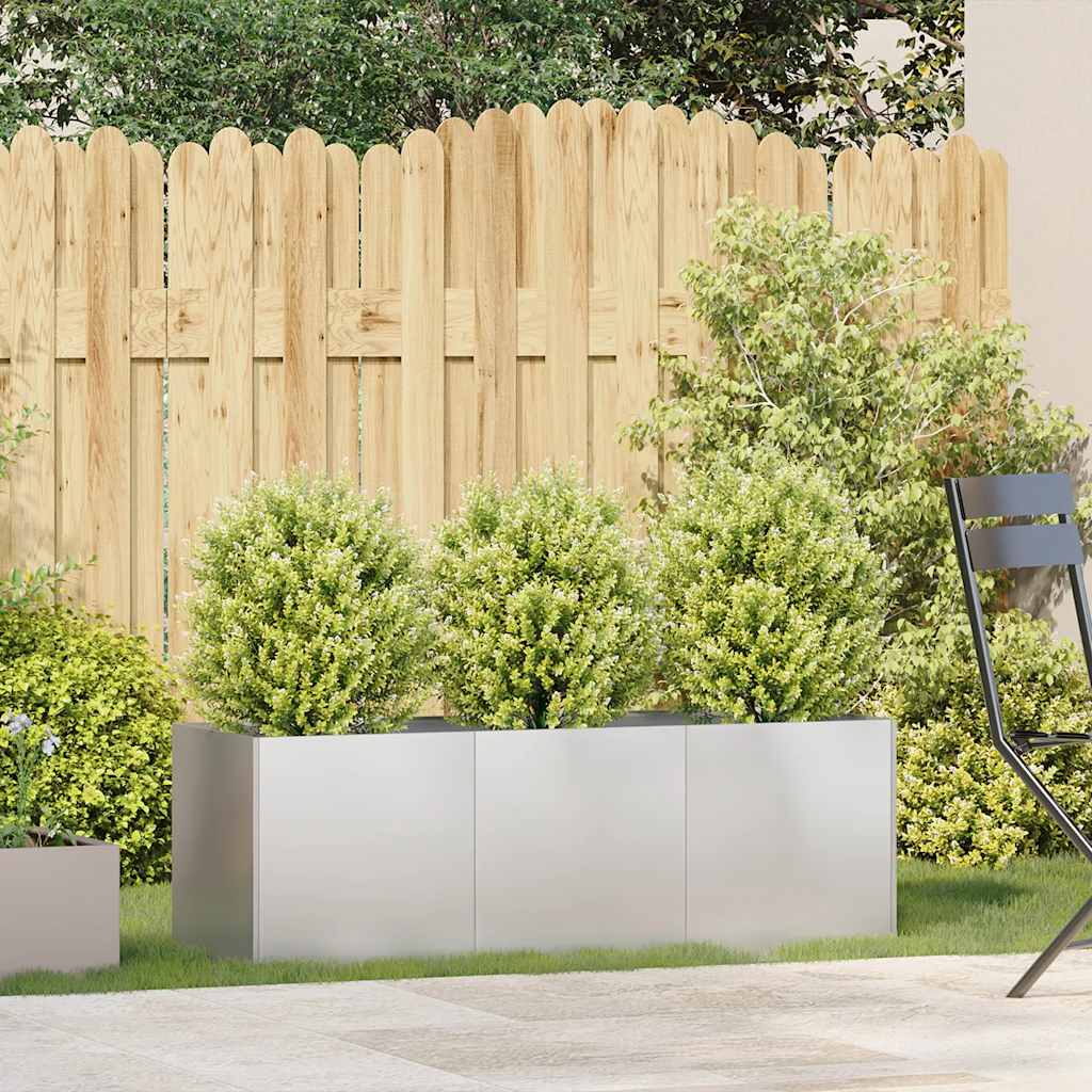 Vidaxx planter 120x40x40 cm stainless steel