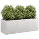 Vidaxx planter 120x40x40 cm stainless steel