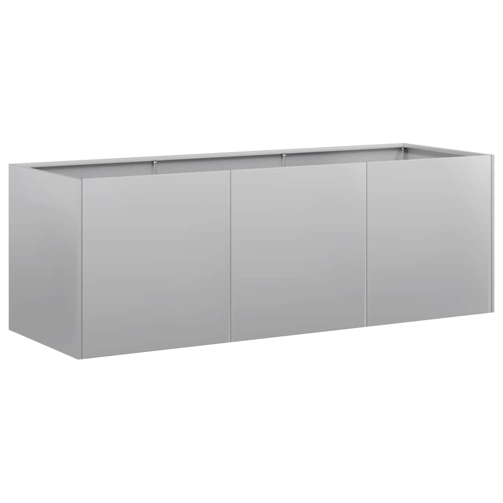 Vidaxl plantenbak 120x40x40 cm gegalvaniseerd staal
