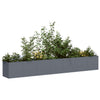 Fioriera VidaXL 280x40x40 cm in acciaio laminato a freddo antracite