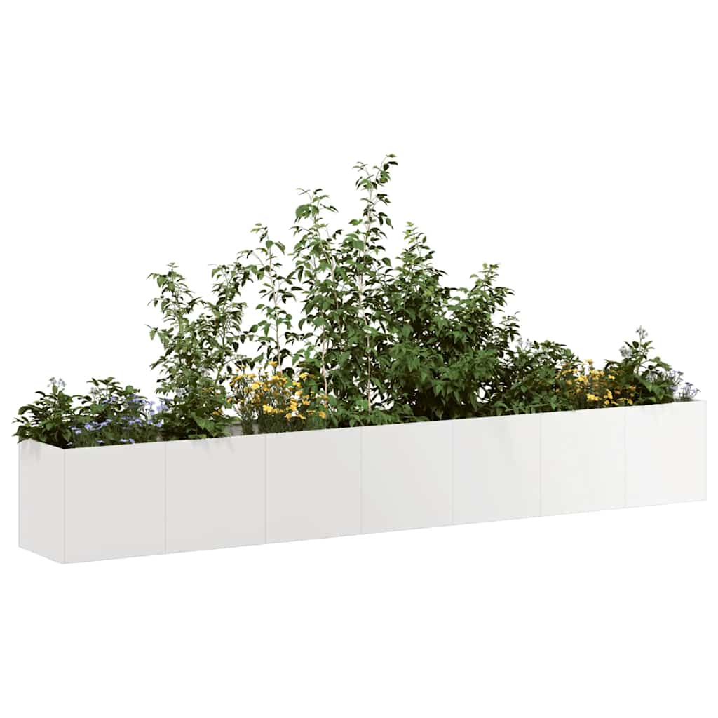Fioriera Vidaxx 280x40x40 cm in acciaio inossidabile