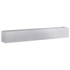 Vidaxl plantenbak 280x40x40 cm gegalvaniseerd staal