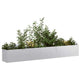 Vidaxl plantenbak 280x40x40 cm gegalvaniseerd staal