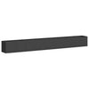 Fioriera Vidaxx 360x40x40 cm in acciaio laminato a freddo nero
