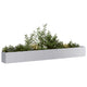 Vidaxl plantenbak 360x40x40 cm gegalvaniseerd staal