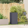 Vidaxl plantenbak 40x40x80 cm koudgewalst staal antracietkleurig