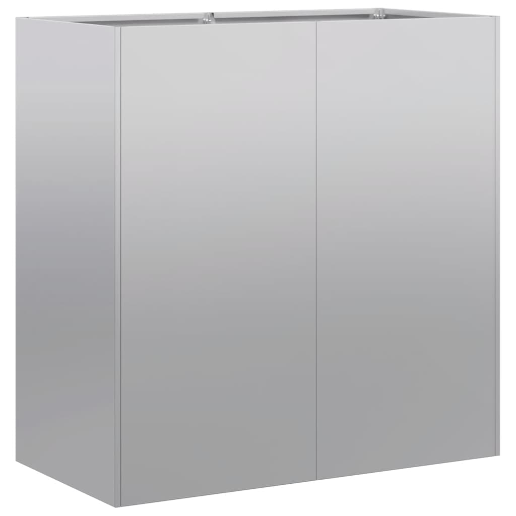 Vidaxl plantenbak 80x40x80 cm gegalvaniseerd staal