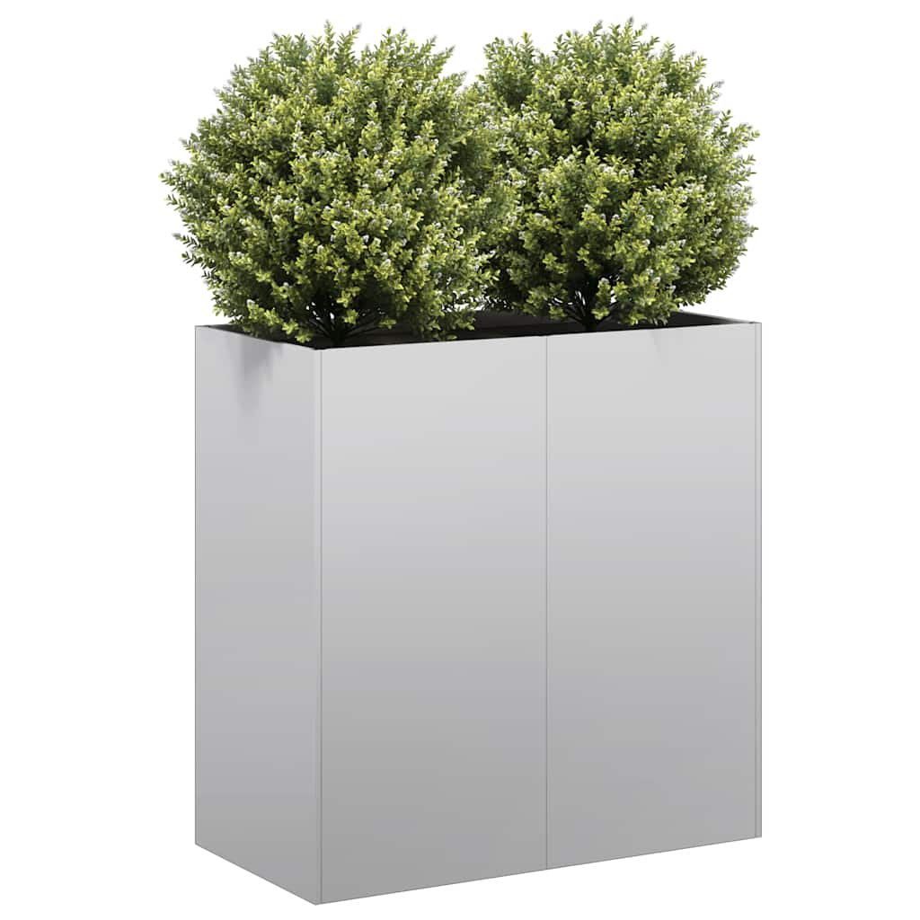 Vidaxl plantenbak 80x40x80 cm gegalvaniseerd staal