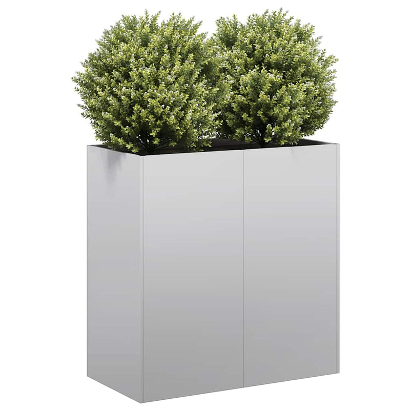 Vidaxl plantenbak 80x40x80 cm gegalvaniseerd staal