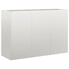 Vidaxl plantenbak 120x40x80 cm roestvrij staal