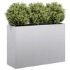 Vidaxl plantenbak 120x40x80 cm gegalvaniseerd staal