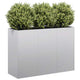 Vidaxl plantenbak 120x40x80 cm gegalvaniseerd staal