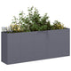 Vidaxl plantenbak 200x40x80 cm koudgewalst staal antracietkleurig