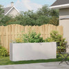 Vidaxl plantenbak 200x40x80 cm roestvrij staal
