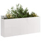 Jardinera vidaxx 200x40x80 cm acero inoxidable