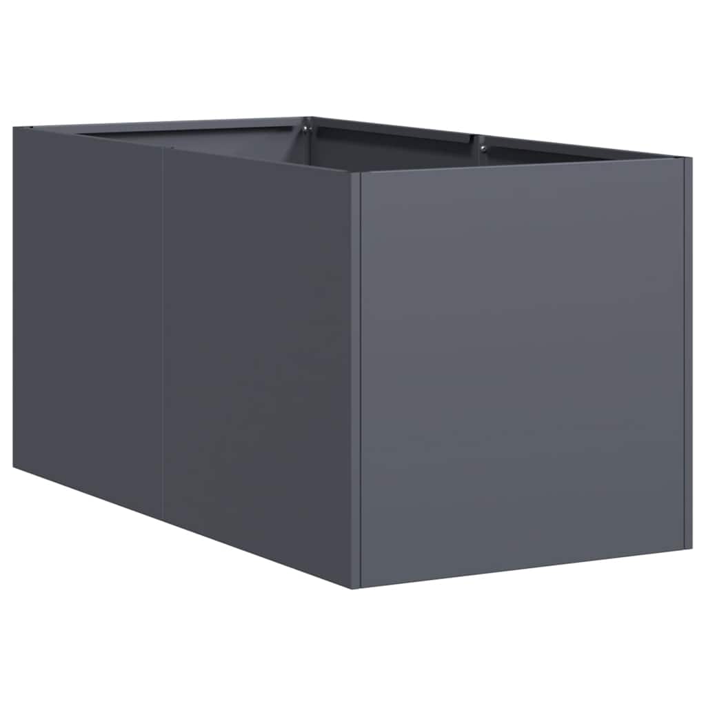 Fioriera Vidaxx 40x80x40 cm acciaio laminato a freddo, antracite