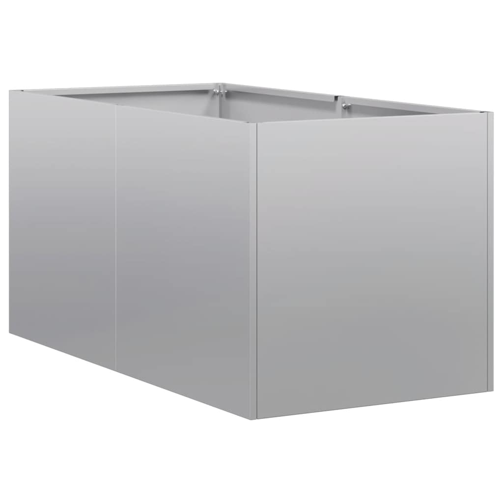Vidaxl plantenbak 40x80x40 cm gegalvaniseerd staal