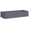 Fioriera Vidaxx 200x80x40 cm acciaio antracite