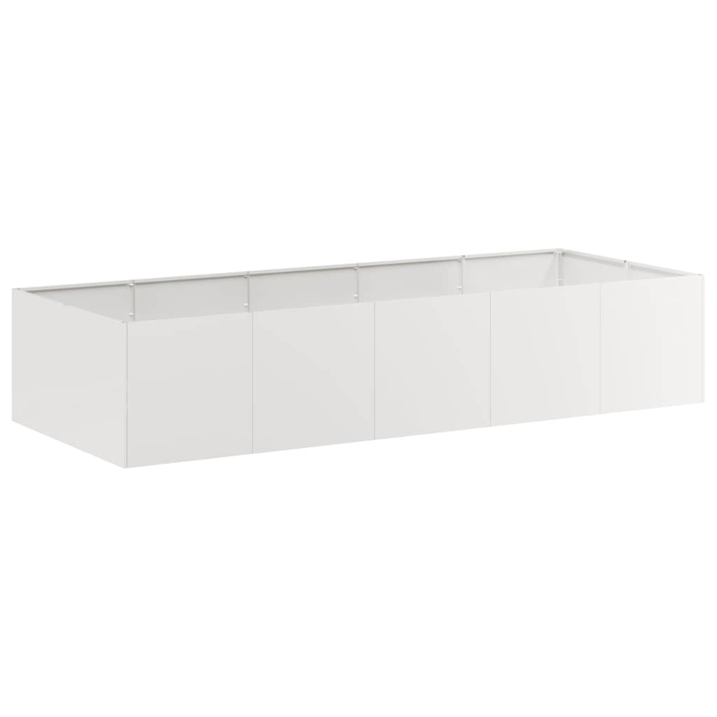 Jardinera vidaxx 200x80x40 cm acero inoxidable
