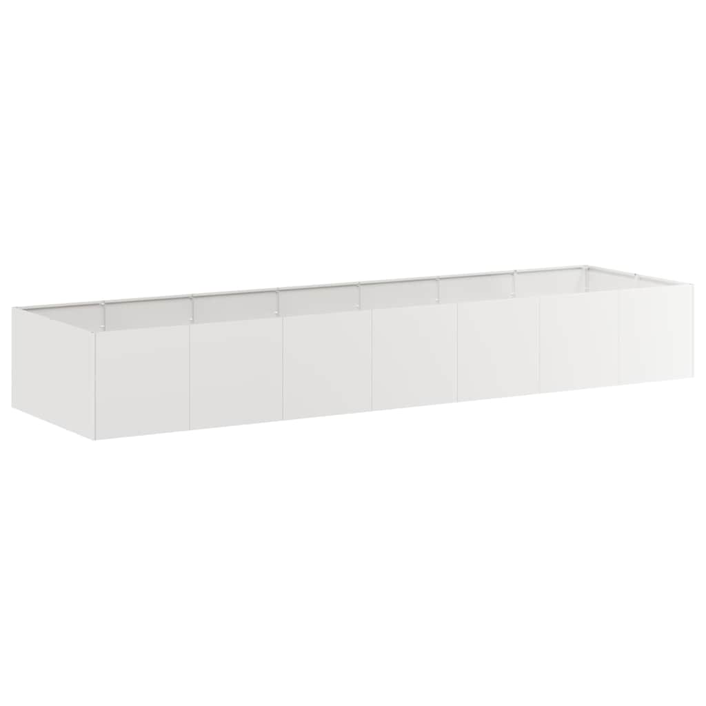 Jardinera vidaxx 280x80x40 cm acero inoxidable