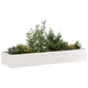 Jardinera vidaxx 280x80x40 cm acero inoxidable