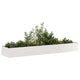 Jardinera vidaxx 360x80x40 cm acero inoxidable