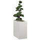Jardinera vidaxx 40x80x80 cm acero inoxidable
