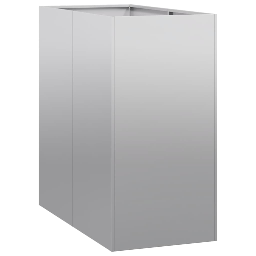 Jardinera vidaxx 40x80x80 cm acero galvanizado