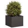 Vidaxl plantenbak 40x40x30 cm staal zwart