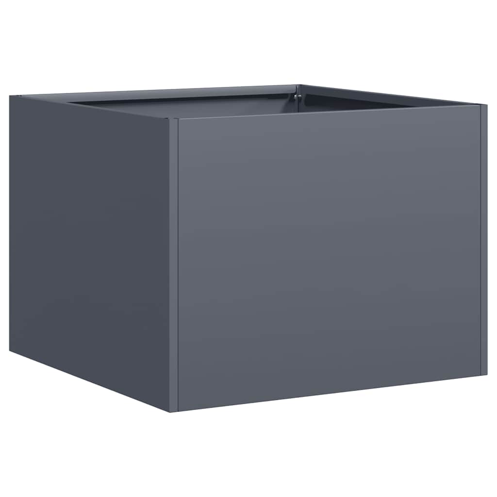 Fioriera Vidaxx 40x40x30 cm acciaio antracite