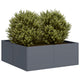 Fioriera Vidaxx 80x80x30 cm acciaio antracite