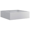 Vidaxl plantenbak 100x100x30 cm gegalvaniseerd staal