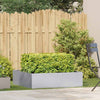 Vidaxl plantenbak 100x100x30 cm gegalvaniseerd staal