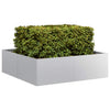 Vidaxl plantenbak 100x100x30 cm gegalvaniseerd staal