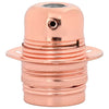 Vidaxl lamphouders 2 st roségoud e27