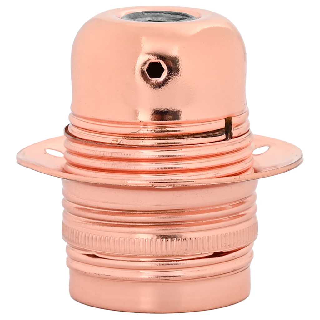 Vidaxl lamphouders 2 st roségoud e27