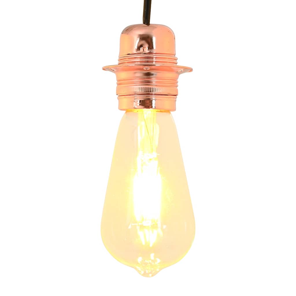 Vidaxl lamphouders 2 st roségoud e27