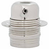 Vidaxl lamphouders 2 st nikkel satijn e27