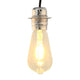 Vidaxl lamphouders 2 st nikkel satijn e27