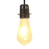 Vidaxl lamphouders 2 st glanzend zwart e27