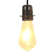 Vidaxl lamphouders 2 st glanzend zwart e27