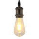 Vidaxl lamphouders 2 st glanzend zwart e27