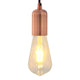 Vidaxl lamphouders 2 st rood brons e27